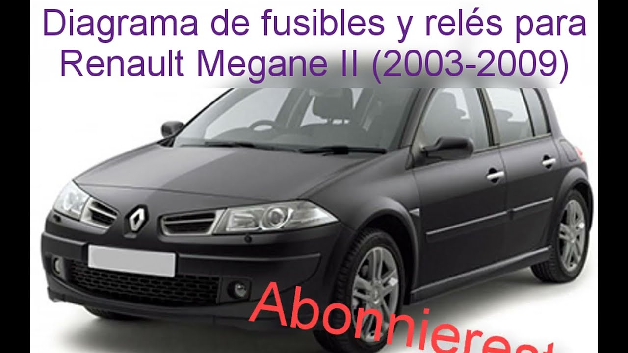 Descubre cómo abrir la caja de fusibles del Renault Megane 2