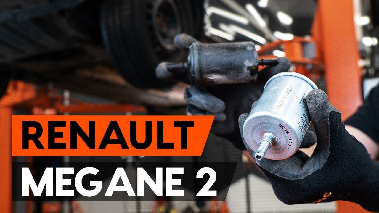 Dónde encontrar el filtro de gasolina del Renault Megane 2: guía paso a paso