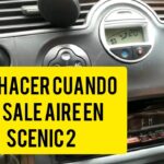 C&oacute;mo resetear el climatizador de la Renault Scenic 3